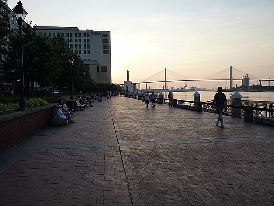 Savannah, la promenade