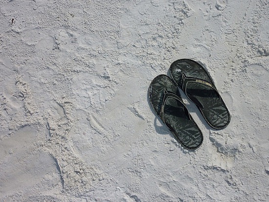 Sable de la plage de Marco Island