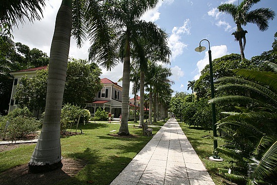 Allée vers la maison de Edison