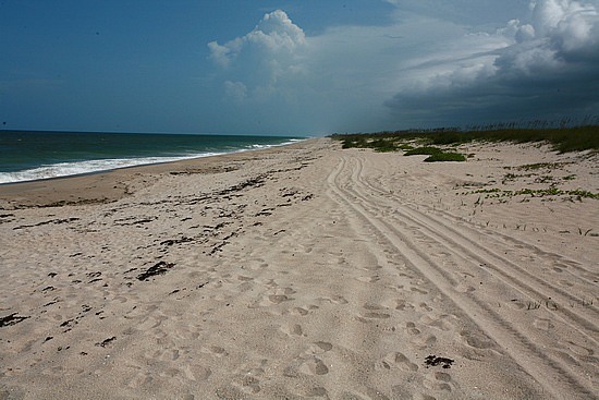 Plage à Sébastian Inlet