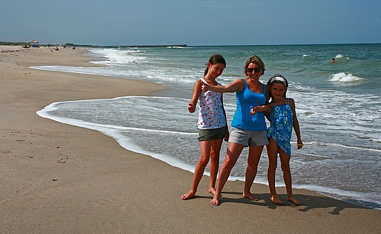 Plage à Sebastian Inlet