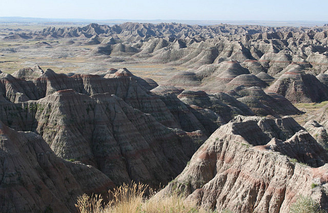 Randonnée dans les badlands