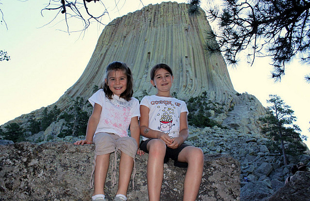 Au pied du Devil's Tower