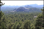 Black Hills vues de Iron Mountain