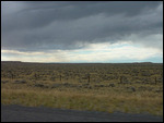Le sol aride du Wyoming