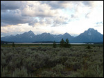 Arrivés au parc Grand Teton