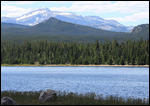 Frye Lake et les rocheuses