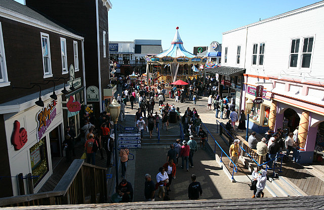 Vue du Fisherman's Wharf