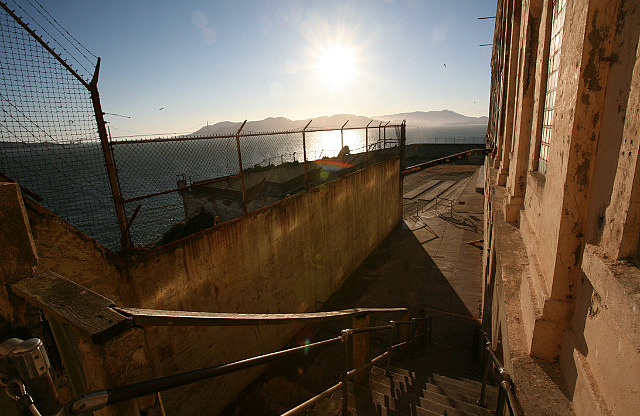 Vue près de la recreation court