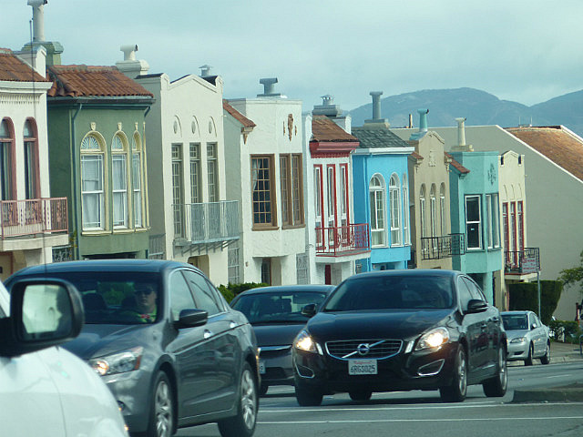 Maison typiques à San Francisco