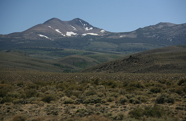 Paysage en Californie près de Mono lake