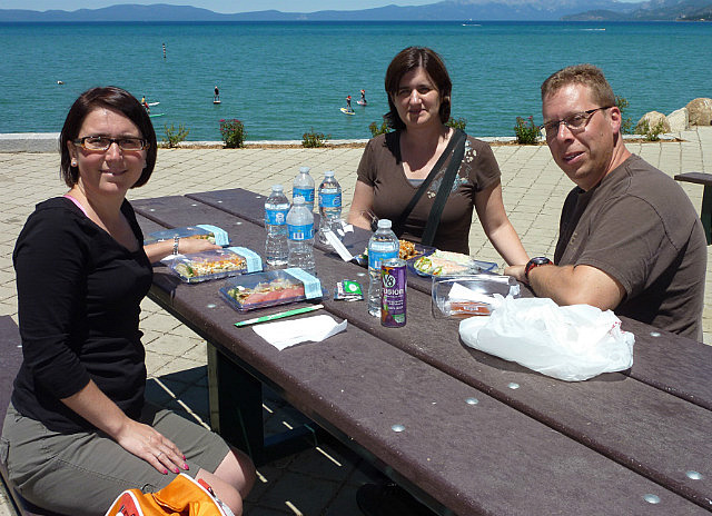 Picnic au Lac Tahoe