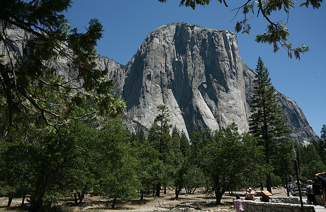 Dans la vallée de Yosemite