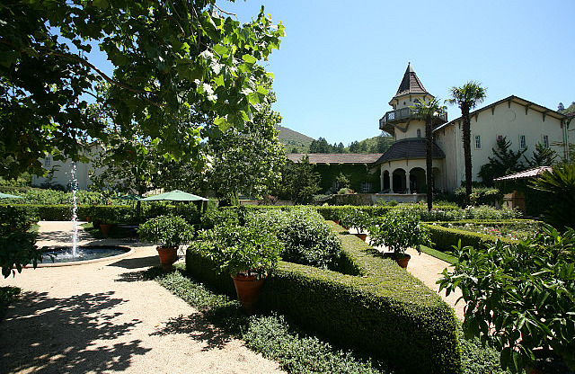 Cour intérieur du Château St-Jean