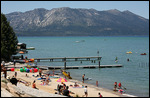 Plage du lac Tahoe (plage de l'Eldorado)