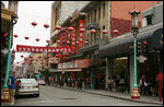 Grant avenue dans le Chinatown