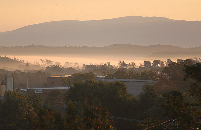 Lever du soleil à Harrisonburg - VA