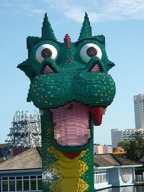 Dragon en Lego