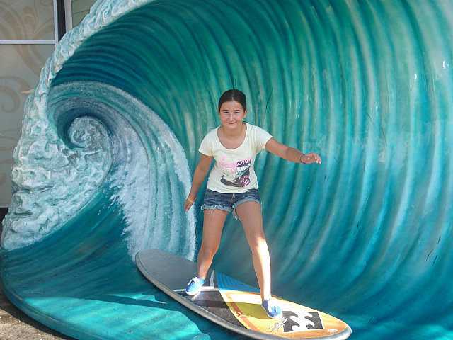 On surf sur la vague de Universal Studio!