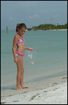 Chasse au coquillage à la plage de Bonita Spring