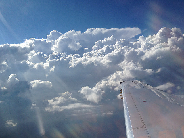 Nuages au dessus de la côte Est