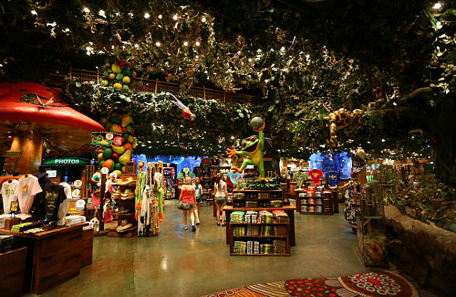 Rainforest café dans l’hôtel MGM