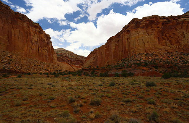 Capitol Reef Grand Wash trail