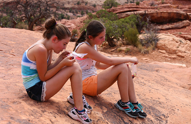 Pause a Upheaval Dome - Canyonlands