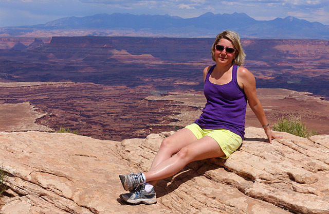 Pause à Grand View Point - Canyonlands