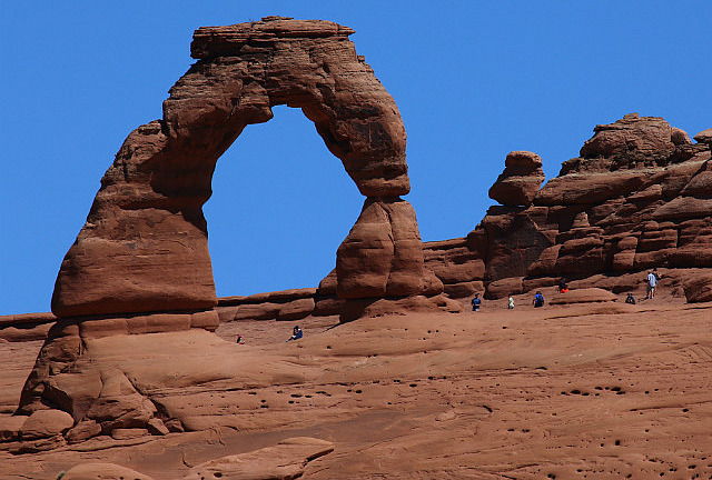 Delicate Arch vue du Upper viewpoint