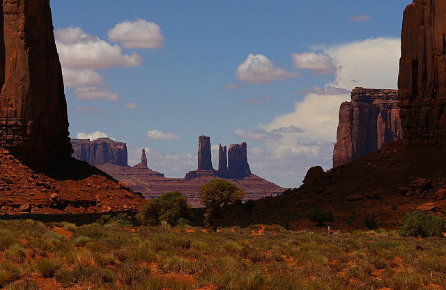 Monument Valley vue du North Window