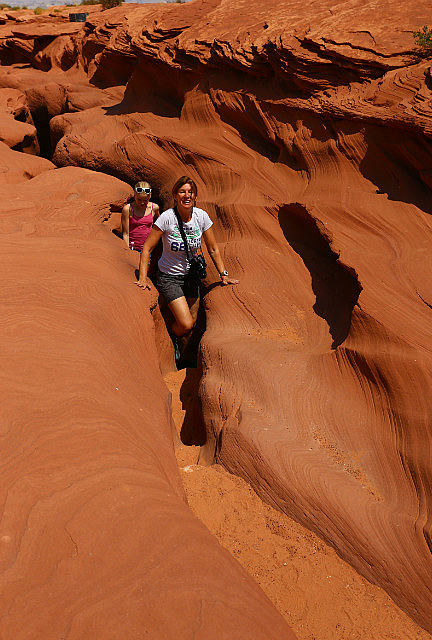 La sortie du canyon