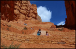 Ascencion de la Navajo loop trail