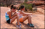 Pause a Upheaval Dome - Canyonlands