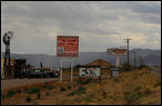 Petit saloon invitant sur la route 66