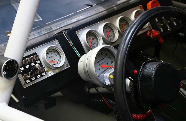 L'intérieur du cockpit