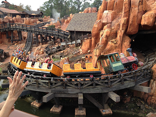 Point de vue du Big Thunder Mountain