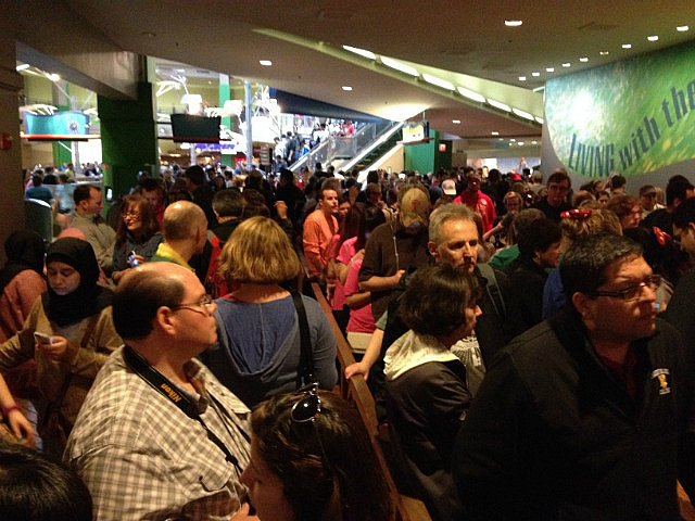 Une foule énorme en cette journée à Epcot