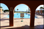 Piscine principale du resort