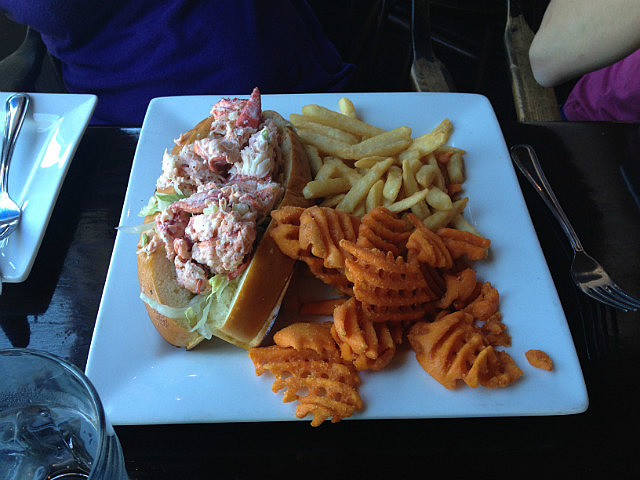 Lobster roll au Victoria Station