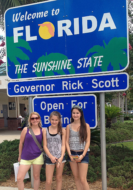 Arrivés en Floride