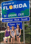 Arrivés en Floride