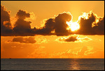 Levé du soleil à Deerfield Beach