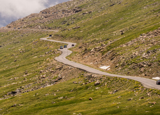 Ascension vers le sommet - Mount Evans