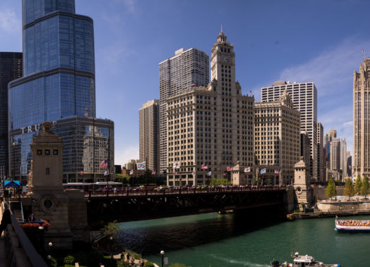 DuSable Bridge et les environs - Chicago