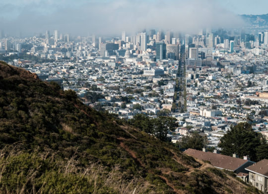 San Francisco vu des Twin Peaks