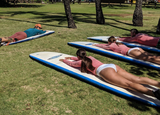 Cours de surf - Cove beach park